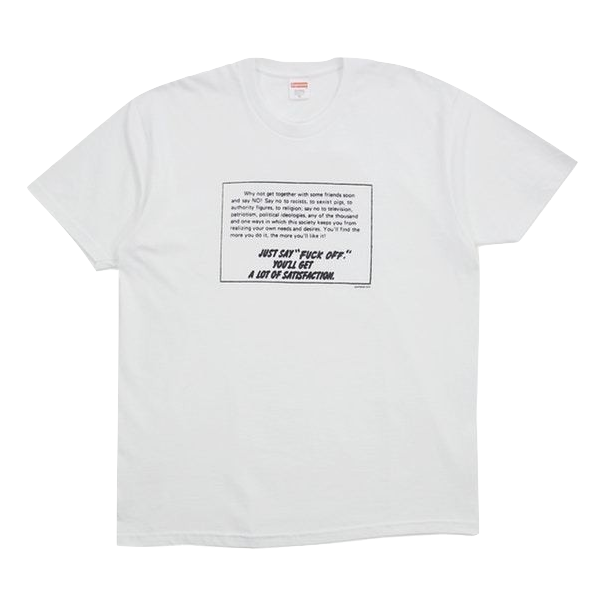 Supreme say no on sale tee