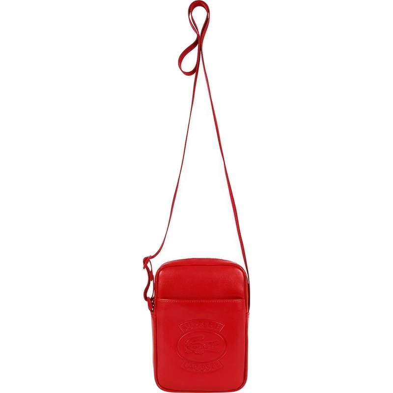 Supreme Shoulder Bag (SS18) Red  Lacoste bag, Bags, Red shoulder bags