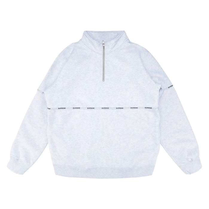 新作入荷】 Supreme - Supreme Logo Piping Half Zip Sweatshirtの通販
