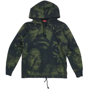 Supreme Malcolm X Hooded Sweatshirt - Black – Grails SF