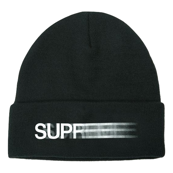 Supreme Motion Logo Beanie - Black