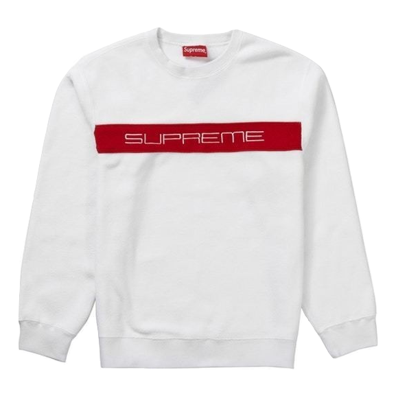 Supreme Polartec Crewneck - White