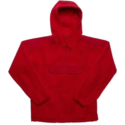 Supreme Polartec Hooded Half Zip Pullover - Red – Grails SF