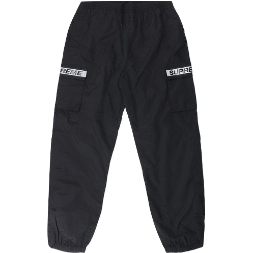 Supreme Reflective Taping Cargo Pant - Black