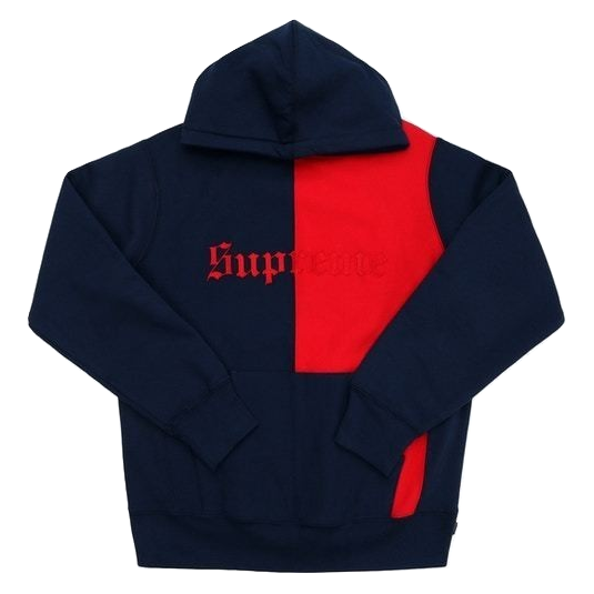 Supreme split discount old english hoodie