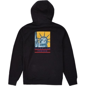 Supreme Statue Of Liberty Hooded Sweatshirt - Black - Used