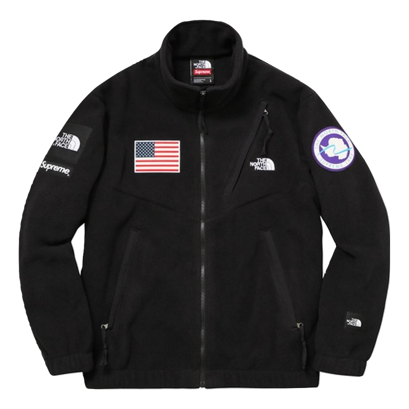 Supreme/The North Face Trans Antarctica Expedition Fleece Jacket - Black