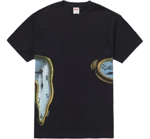 Supreme The Persistence of Memory Tee - Black - Used