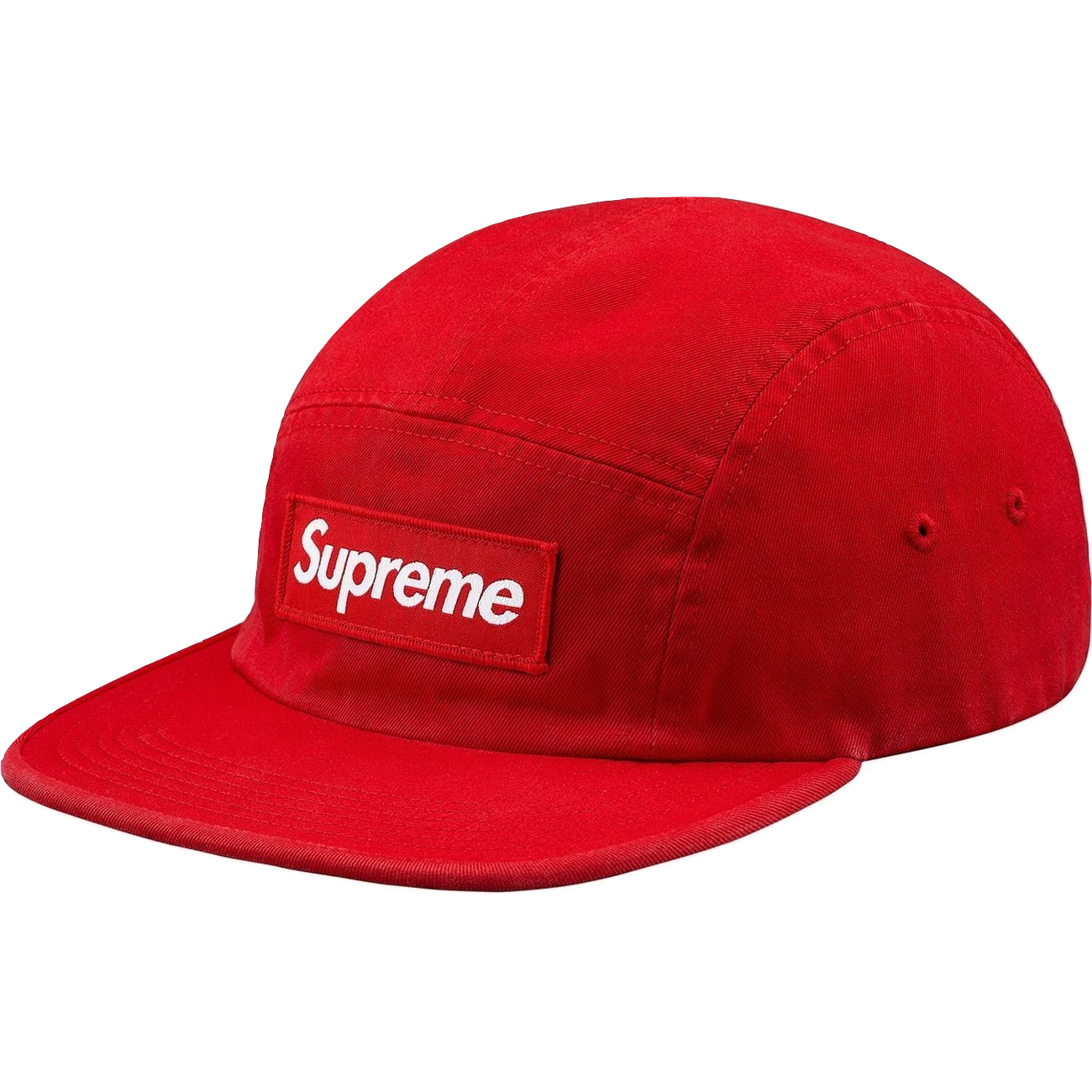 Supreme Washed Chino Twill Camp Cap - Red (FW18) – Grails SF