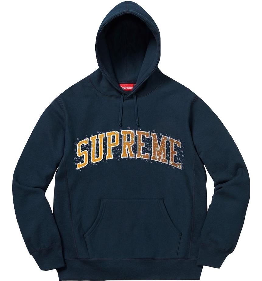 Supreme Water Arc Hoodie - Navy