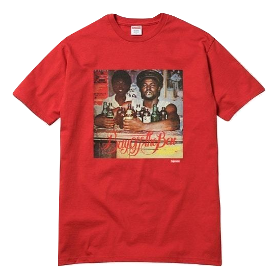 Supreme Wilfred Limonious Buy Off The Bar Tee - Red - Used