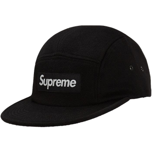 Supreme Wool Camp Cap - Black - Used