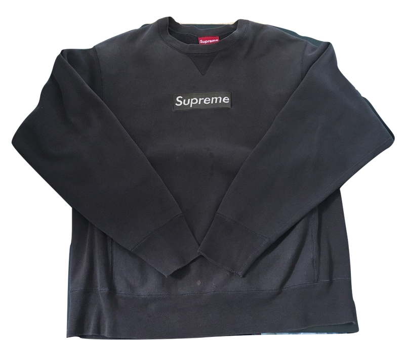 Supreme Box Logo Crewneck black サイズXL - ファッション