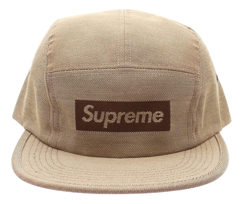 Supreme Jacquard Logo Camp Cap