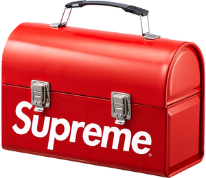 Supreme Metal Lunchbox - Red - Used