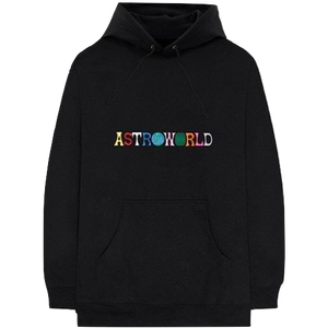 Travis Scott Astroworld Wish You Were Here Hoodie - Black - Used