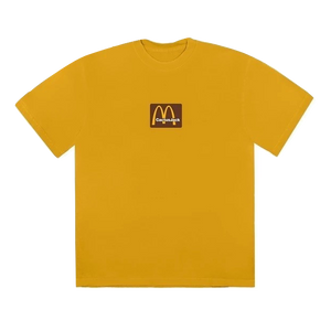 Travis Scott x McDonald's Sesame Inv T- Shirt - Gold - Used