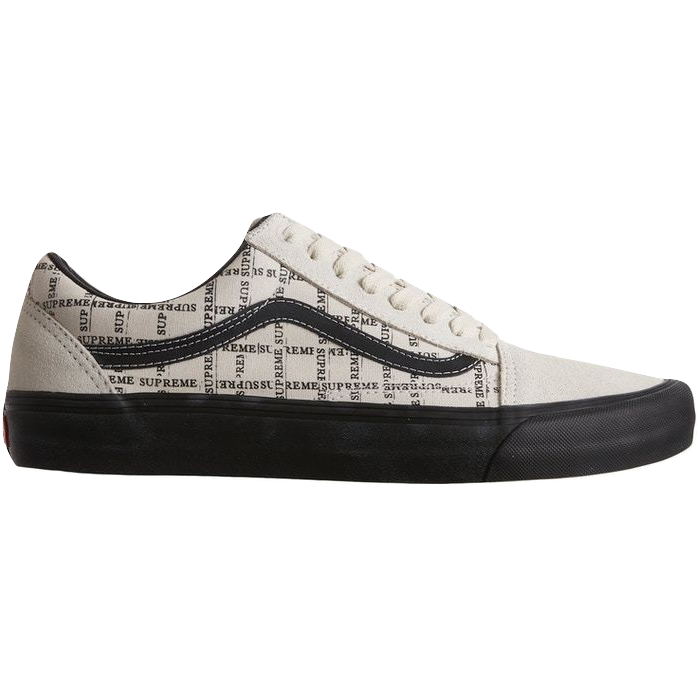 Vans Old Skool Supreme Grid - White