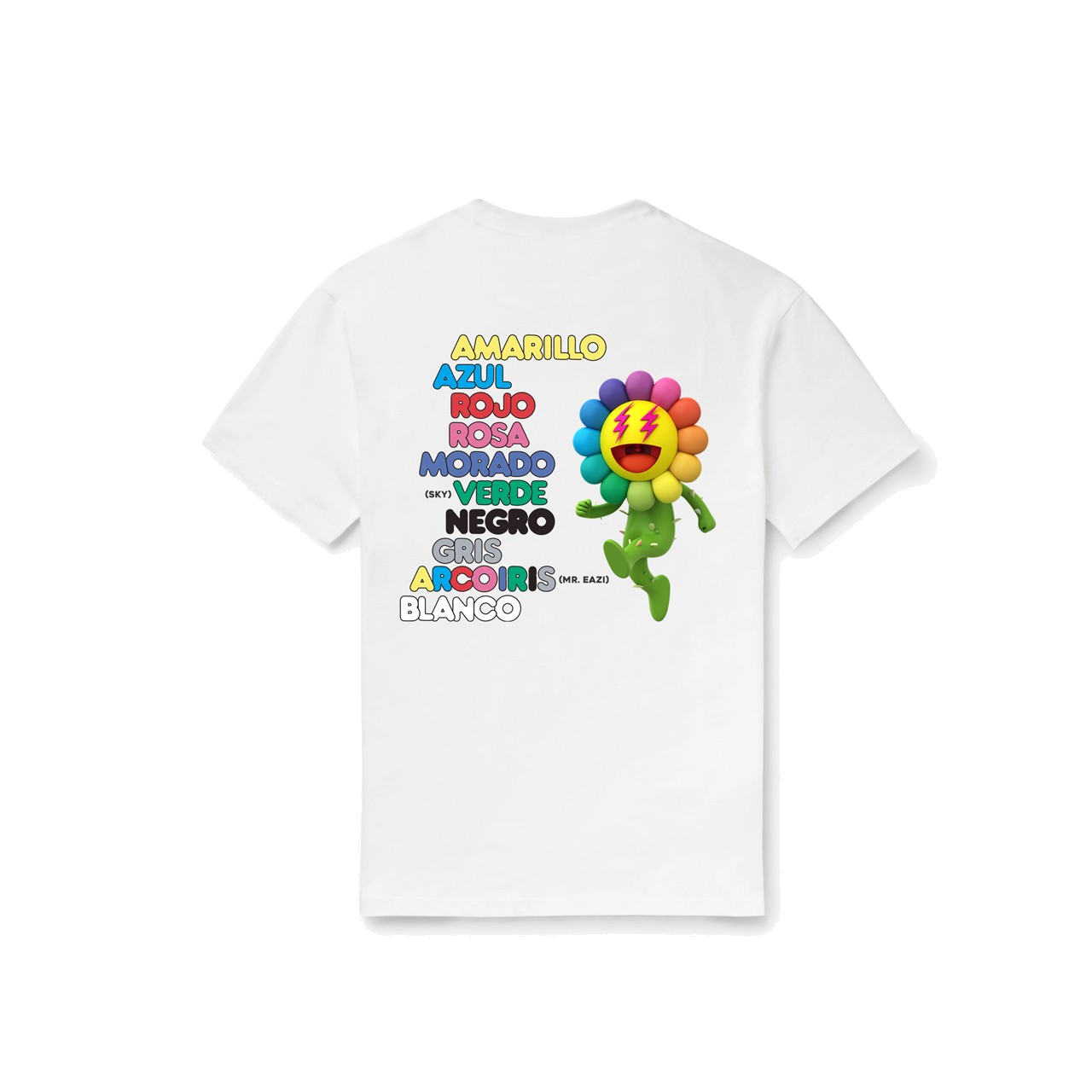 J Balvin x Takashi Murakami Album Tee - White - Used