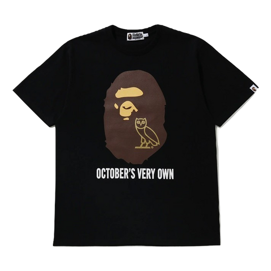 OVO x Bape Tee - Black