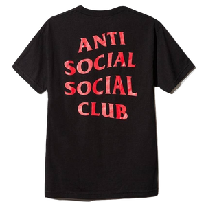 Anti Social Social Club Tee - Black/Red