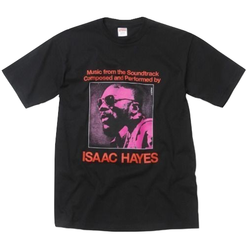 Supreme Isaac Hayes Tee - Black