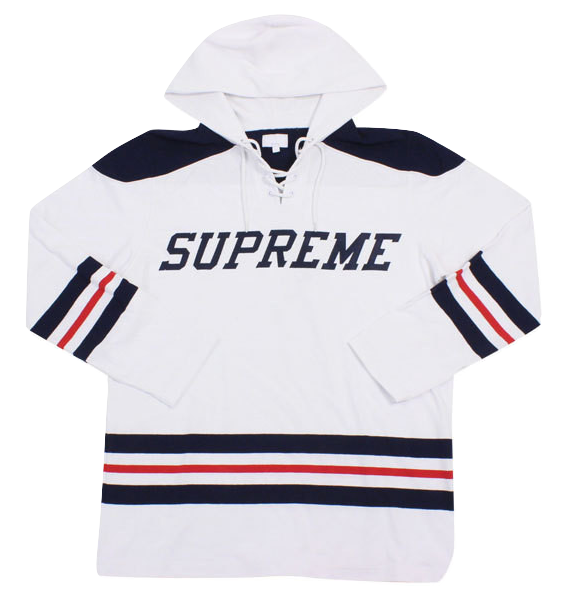 Supreme Hooded Hockey Top