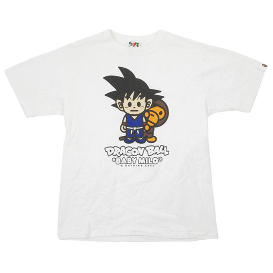 A Bathing Ape Goku x Baby Milo Tee - White