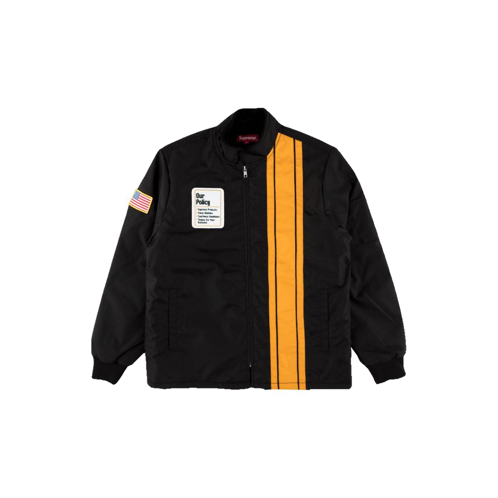 Supreme Pit Crew Jacket - Black - Used