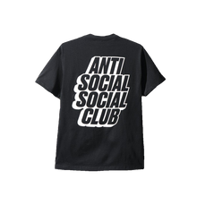 Anti Social Social Club Blocked Logo Tee - Black - Used