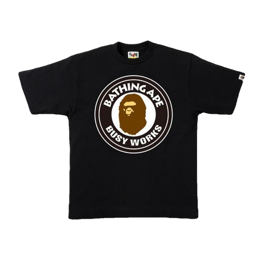 A Bathing Ape Busy Works Tee - Black - Used