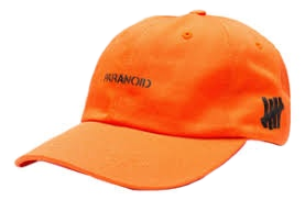 Undefeated X Anti Social Club Weird Cap - Orange