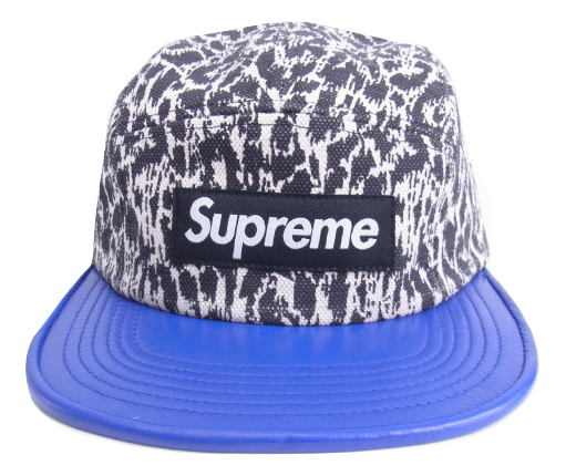 Supreme Leopard Leather Visor Camp Cap – Grails SF