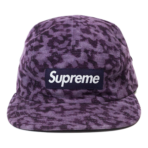 Supreme Liberty Cord Camp Cap - Purple