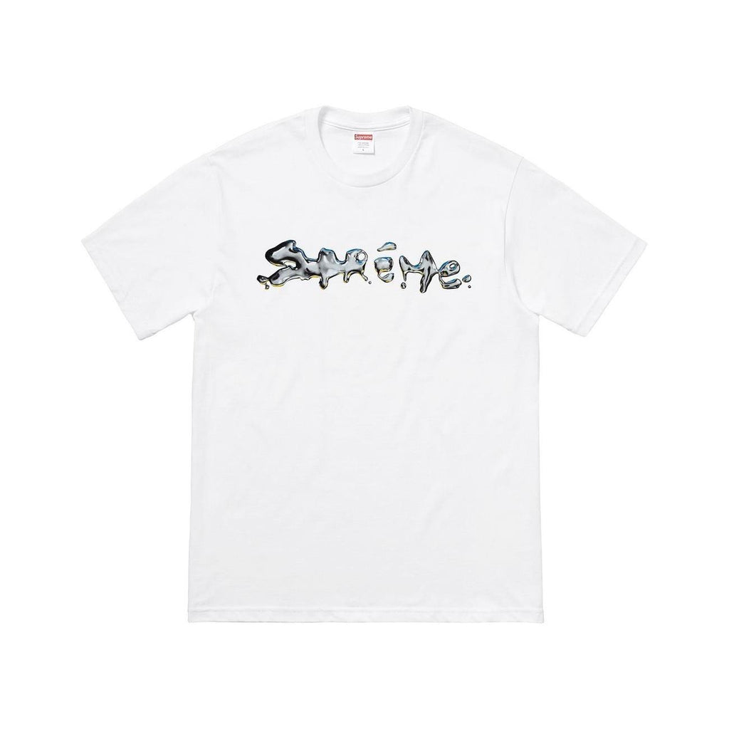 Supreme Liquid Tee - White