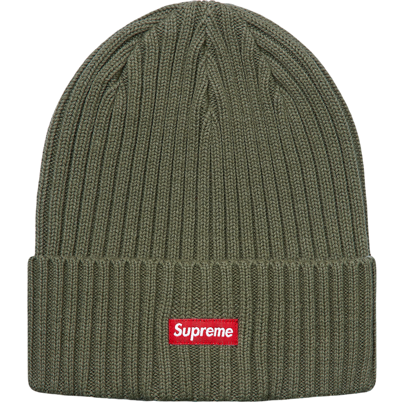 Supreme Overdyed Ribbed Beanie (SS18) - Olive – Grails SF