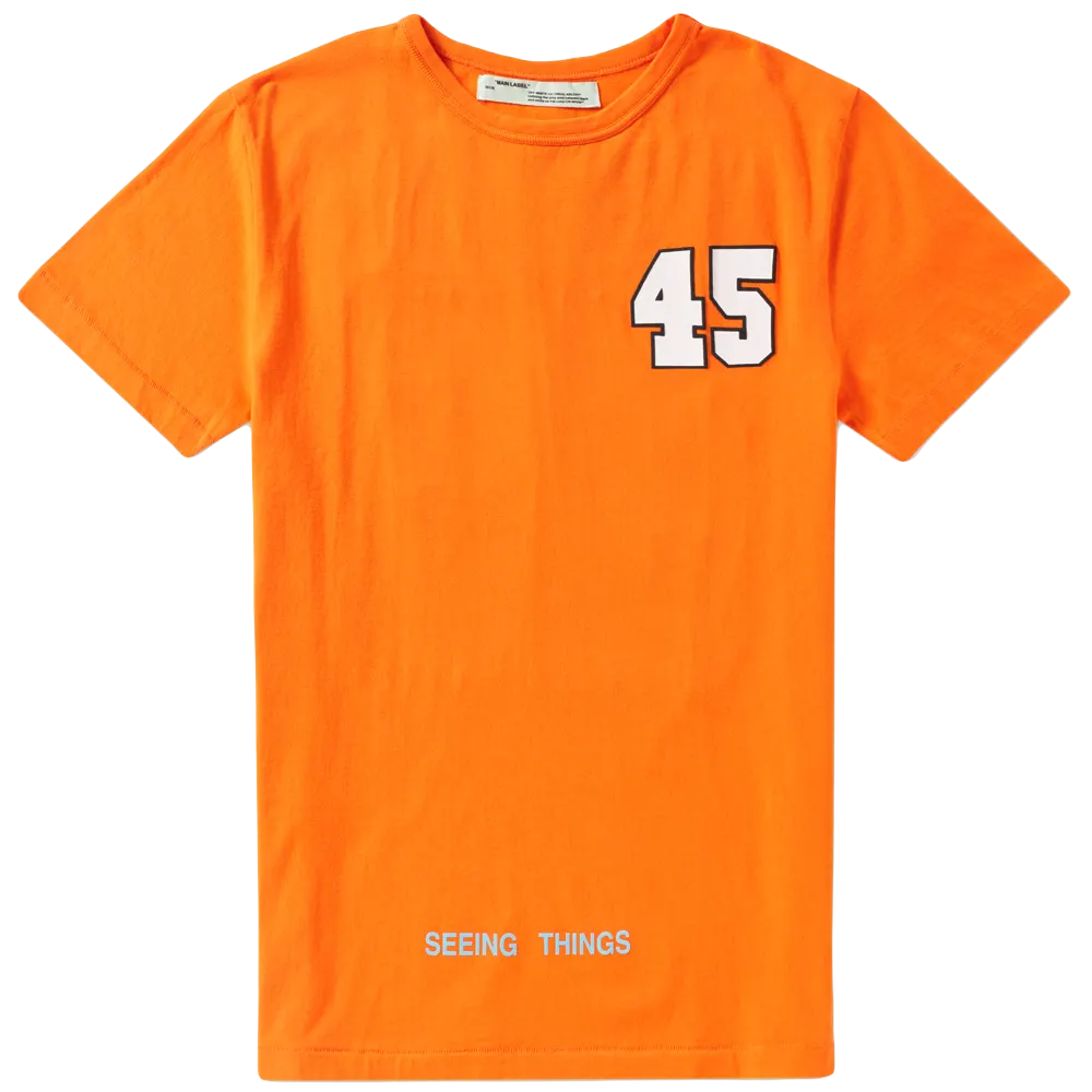 Off-White Surreal 45 Tee - Orange