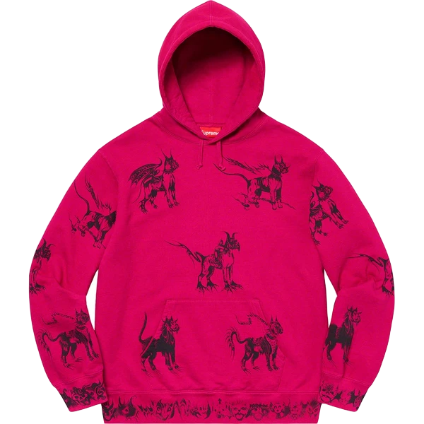 Animals hooded 2025 sweatshirt supreme