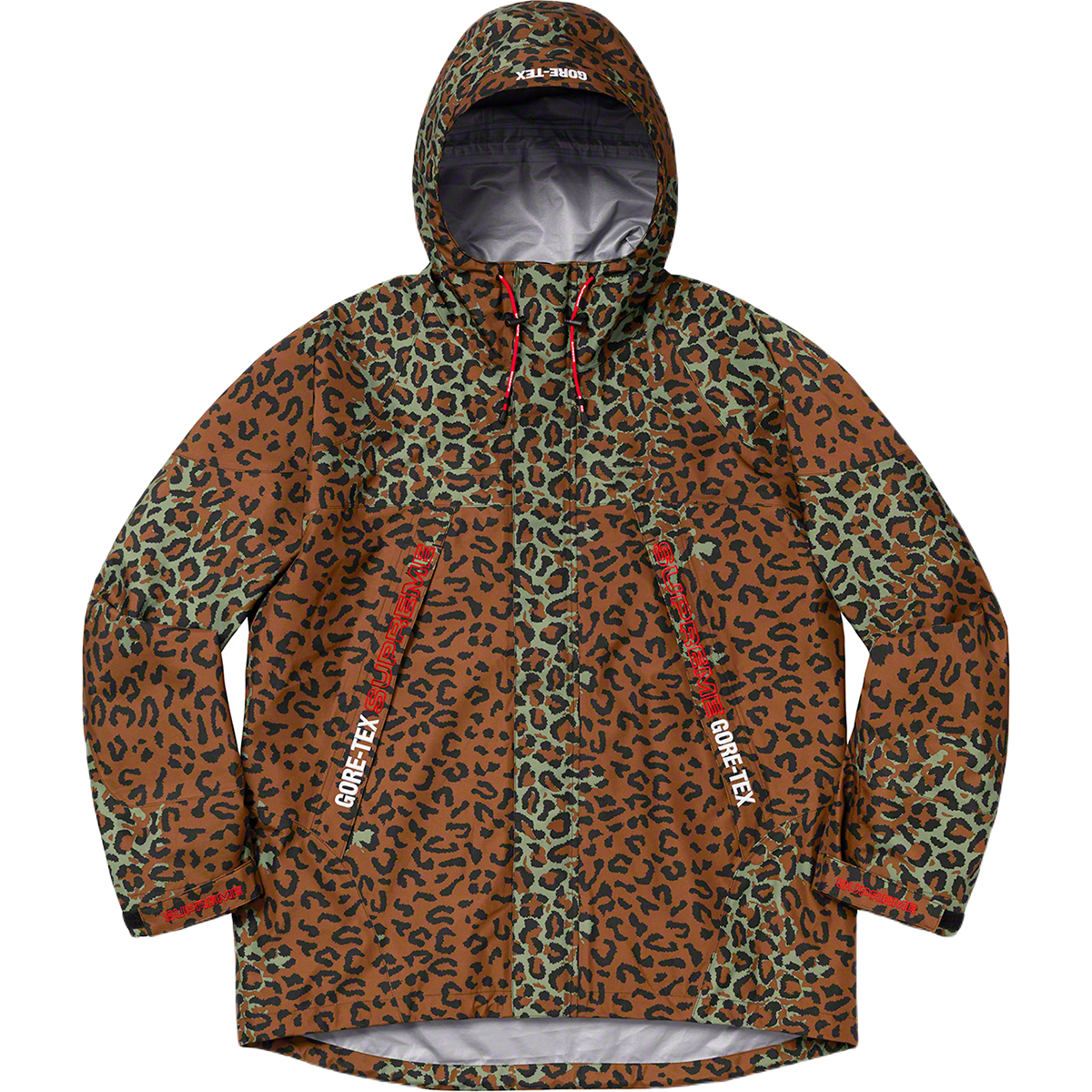 Supreme GORE-TEX Taped Seam Jacket - Leopard - Used – Grails SF