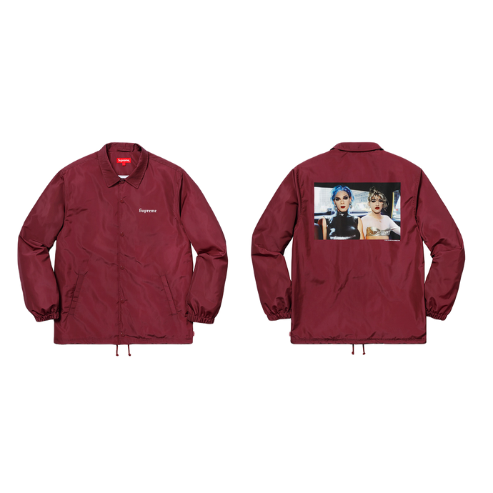 Supreme Nan Goldin Misty And Jimmy Paulette Coaches Jacket