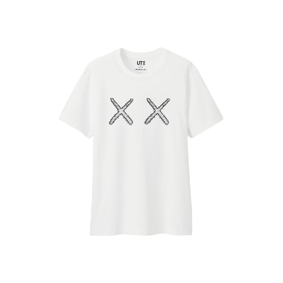 Kaws x Uniqlo XX Tee - White