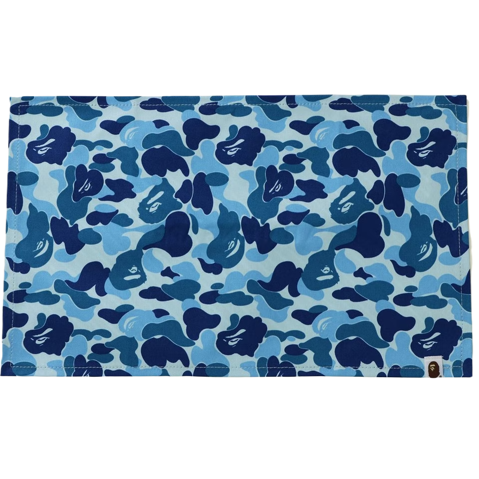 A Bathing Ape ABC Camo Place Mat - Blue