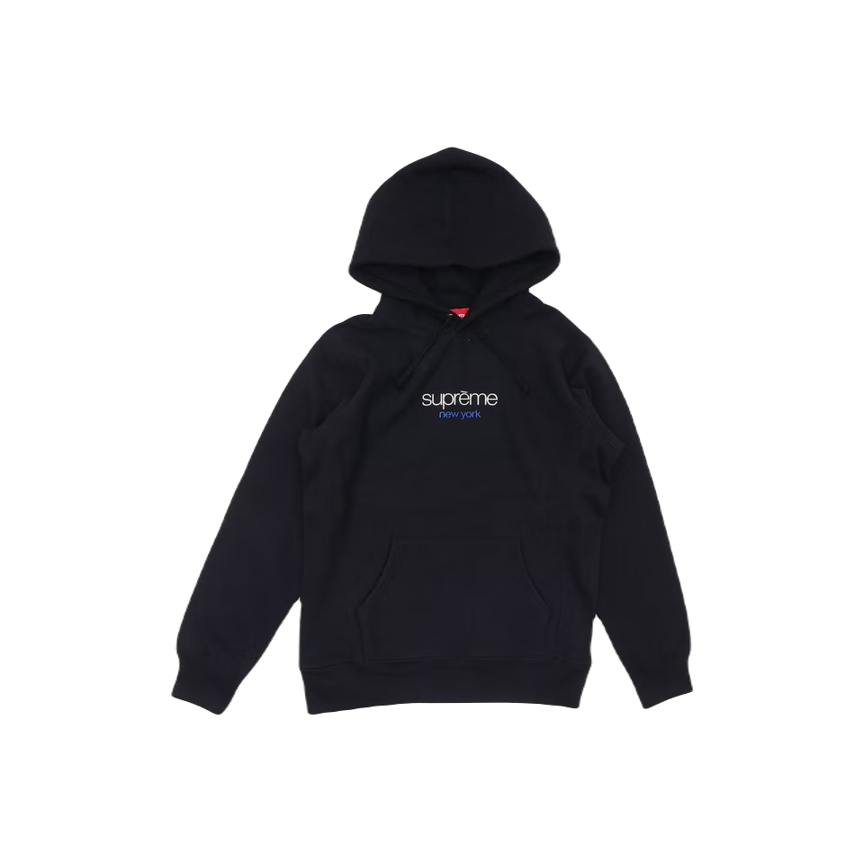 Supreme chrome logo on sale hoodie