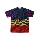 A Bathing Ape Mix Camo Tee - Multicolor - Used