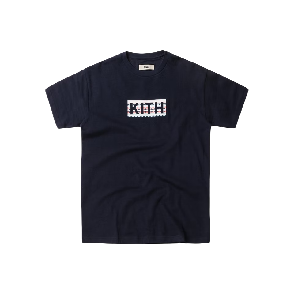 KITH EEA Classic Logo Tee - Navy - Used