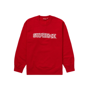 Supreme Shattered Logo Crewneck - Red - Used – Grails SF