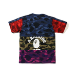 A Bathing Ape Mix Camo Tee - Multicolor