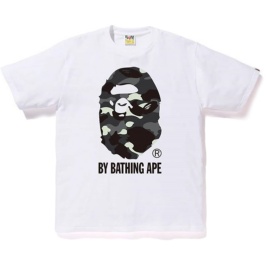 A Bathing Ape Glow In The Dark By Bathing Tee - White