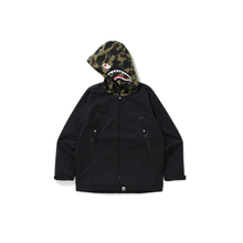 A Bathing Ape Shark Hoodie Jacket - Black - Used