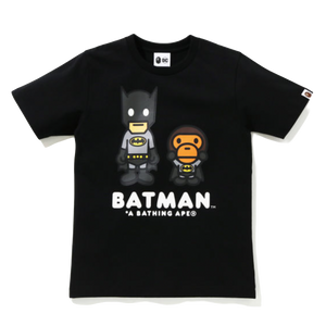 A Bathing Ape x DC Baby Milo Batman Tee - Black